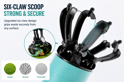 Protea Pets 2-in-1 No-Touch Dog Waste Scooper