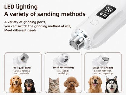 ProteaPets 2-in-1 LED Nail Clipper & Grinder