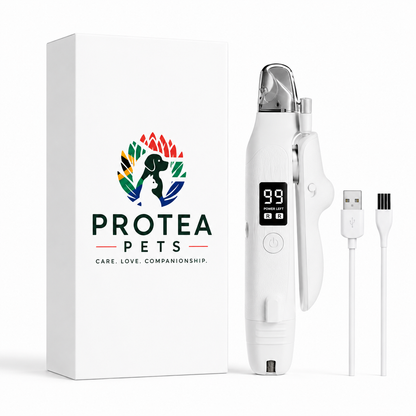 ProteaPets 2-in-1 LED Nail Clipper & Grinder